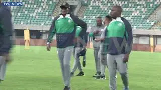WATCH: Super Eagles, Benin Hold Training Session Ahead AFCON Qualifying Match