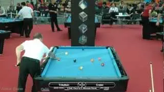 Mezz Cues German Open 2012, Udo Tr&auml;utlein vs Christophe Creter, 9-Ball