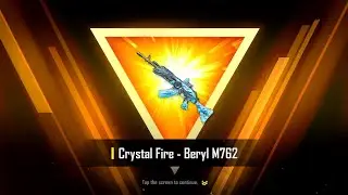 CRYSTAL FIRE 🥶CRATE OPENING 50X CHICKEN MEDALS 🤯#newstatemobile #pubgnewstate #crateopening