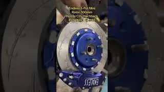 Honda City Hachback masuk set caliper Endless 😋😋😋