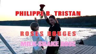 Philippe B. Tristan - Roses rouges et milkshake rose