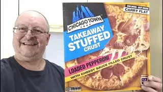 Chicago Town Takeaway Loaded Pepperoni Pizza With Cheesy Sauce Filled Crust ~ Food Review 