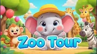 Zoo Animals for Kids | Fun Learning with Lions, Elephants & Penguins
