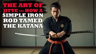 The Art of Jitte &mdash; How a Simple Iron Rod Tamed the Katana #samurai #samurailife #samuraifacts