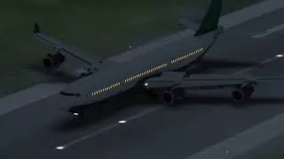 Almost Crash A340 Landing Gear Failure at Bogota - Airline Commander