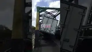 Accident on May Pen Bridge on Friday, March 25 in May Pen, Clarendon
