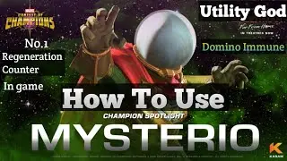 How to use Mysterio |Full Breakdown| Marvel Contest of Champions