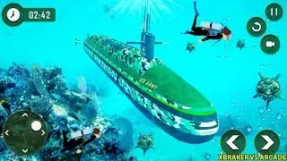 Submarine Driving Military Transporter - US Army Transport Prisoner - Android Gameplay