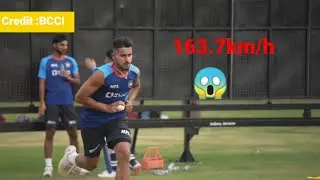 practice match me Umran Malik Ne kiya घातक गेंदबाजी, जिसे देख Rahul Dravid भी रह गए shocked