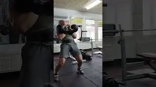 4*3 min. 2*32kg Long cykle/1min. rest.: 1- slow 2* / 2- working speed 6-7*/ 1- slow 2*