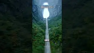 Mount Tai of China🇨🇳 😱#amazingfacts #englishfacts #shorts #viralfacts