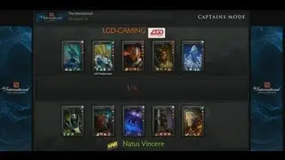 Highlights for Na`Vi,versus LGD in The INTERNATIONAL 2