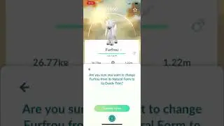 Furfrou form change - Dandy trim