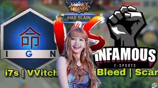 IGN VS INFAM&Omicron;US eSports | Indian Best Squad | i7s