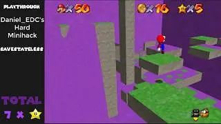 Purple Poison Paradise playthrough savestateless (SM64 ROM Hack)