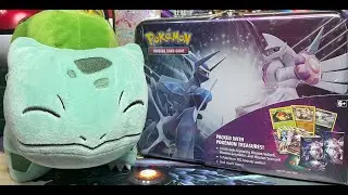 Opening Pok&eacute;mon TCG Origin Forme Palkia and Dialga Collector Chest