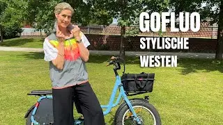 🌈 Stylisch sichtbar: Die GoFluo Fahrradweste &bdquo;Darkflow&ldquo; im Test! 🌈