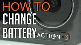 How to replace battery on Dji Osmo Action 3