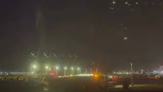 Got delayed for landing for 45 minutes circle circling around 😂