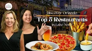 Discover Orlando | Top 5 MUST-TRY Restaurants In Lake Nona 🍺🍔  What's Your Favorite?
