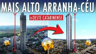 Fui Conhecer o Mais Alto Arranha-céu do Oeste Catarinense em Chapecó, o URBAN