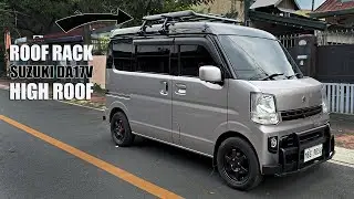 Saktong Roof Rack Para sa Suzuki DA17V High Roof Minivan!