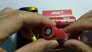 AWT AWT 18650 40A  3000mAh Battery E Cigarette Rechargeable Battery for SMOK