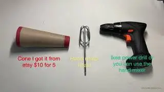 ! ! THE BEST DIY YARN WINDER ! ! ONLY COST ME $2 ! !