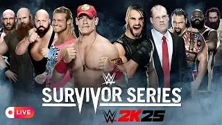 🔴WWE 2K25 - Team Cena vs Team Authority | All Matches Non Stop Action!   #shortsfeed #wwe2k25