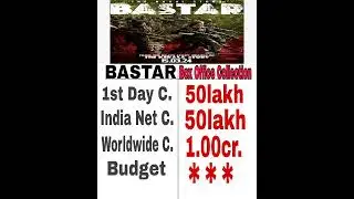 Bastar Movie 1st Day Box Office Collection | Bastar Movie Worldwide Collection | Bastar Collection