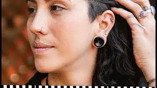 Black Obsidian Thick Wall Tunnels | UrbanBodyJewelry.Com