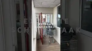 Laatste extreme schoonmaak voor mijn vakantie! 😍