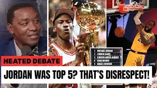 &ldquo;Russell, Kareem, LeBron, Magic&hellip; THEN Jordan!&rdquo; &mdash; Isiah Thomas Turns GOAT Debate Into COMPLETE JOKE!