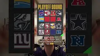 NFL Playoff Clinch #nfl #shorts