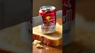 A cutting red bull cake asmr 💞 #redbull #cocacola #soda #experiment