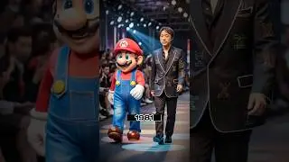 Cartoon Icons Walk the Runway with Their Creators