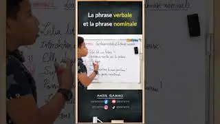 La phrase verbale et la phrase nominale