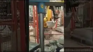 Pick and place Robot at high temperature