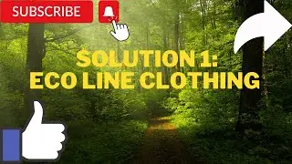 Solution 1:Eco Line Clothing.Eco Developers.Unique way for using PET bottles