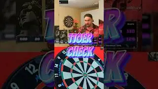 110er Checkout! ⚡🎯 #scolia #darts #deutsch #dartswm #180 #scolia #checkout