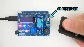 Arduino UNO Learning Shield - Tutorial 9. IR Receiver (Remote Control)