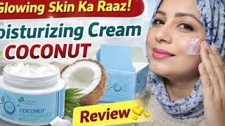 Mahmood Herbal Coconut Moisturizer Cream Review | Dry Skin winter| Glowing Skin #by#Rifat Mac blush 