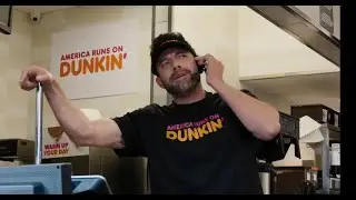 Dunkin Drive Thru with Ben Affleck - Superbowl 2023 Commercials - TOP one