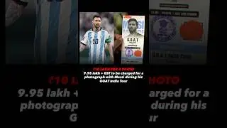 ₹10 Lakh for ONE Photo?! 😱 Messi India Shock 🇮🇳⚽