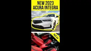 2023 Acura Integra with a manual !!!