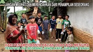JANGAN PERNAH MENILAI DARI PENAMPILAN SESEORANG TERNYATA DIA  SEORANG JANDA KAYA JURAGAN TANAH