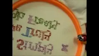 Counted Cross Stitch - Mistakes Happen