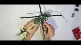 US Army UH-60 Desert Hawk (Black Hawk) 1/72 Diecast Unboxing