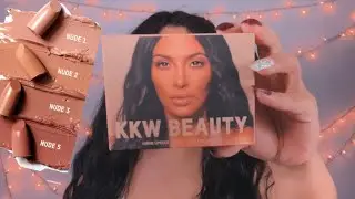 KKW BEAUTY | First Impression + Lip Swatches 🍑