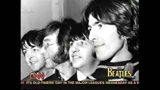 Yoko Ono, Olivia Harrison, Ringo and Paul on 